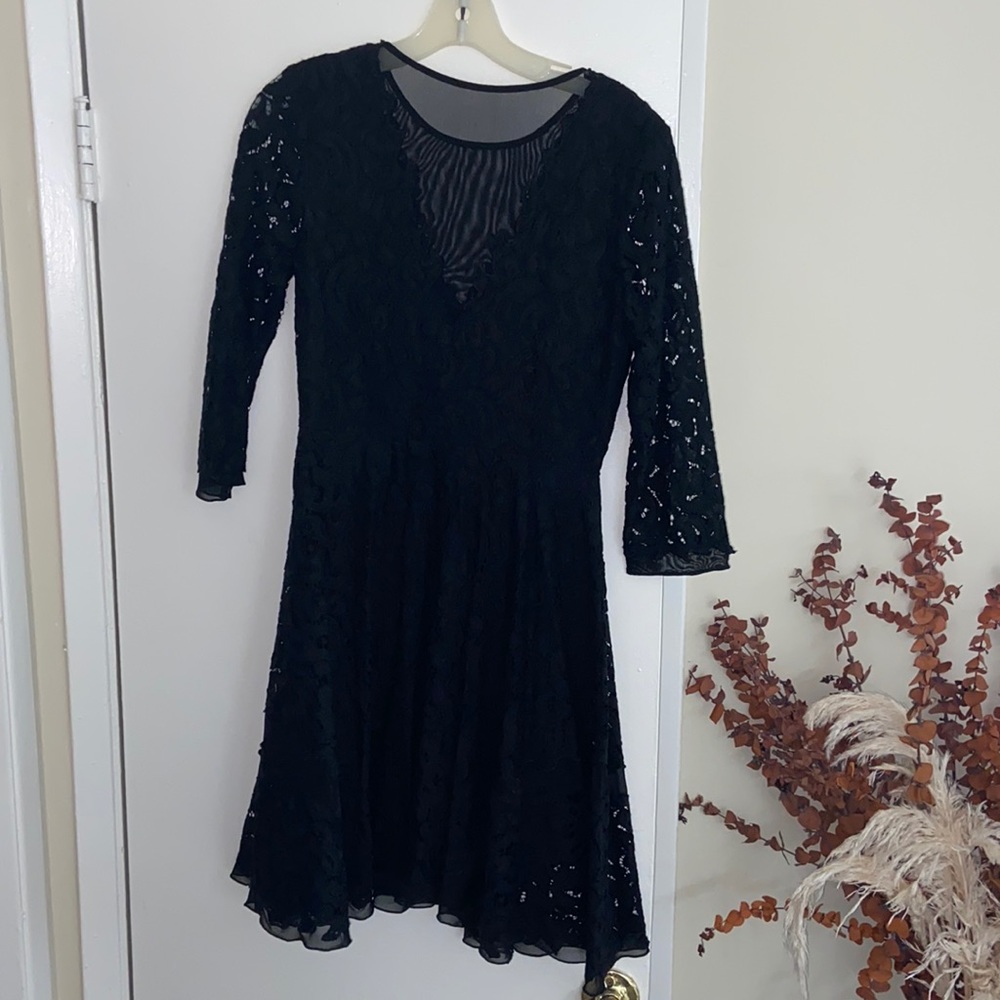 Saylor black dress